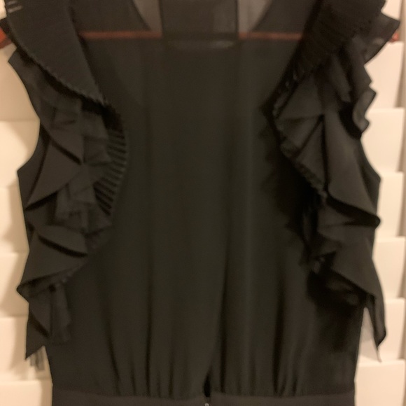 Black romper / jumpsuit by BCBG MaxAzria - Picture 3 of 7